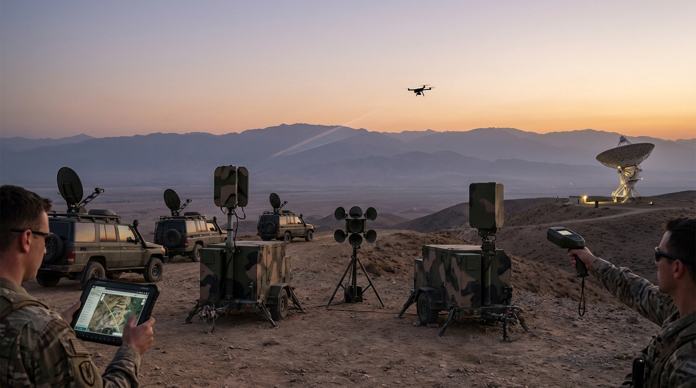 Drone Detection System in action